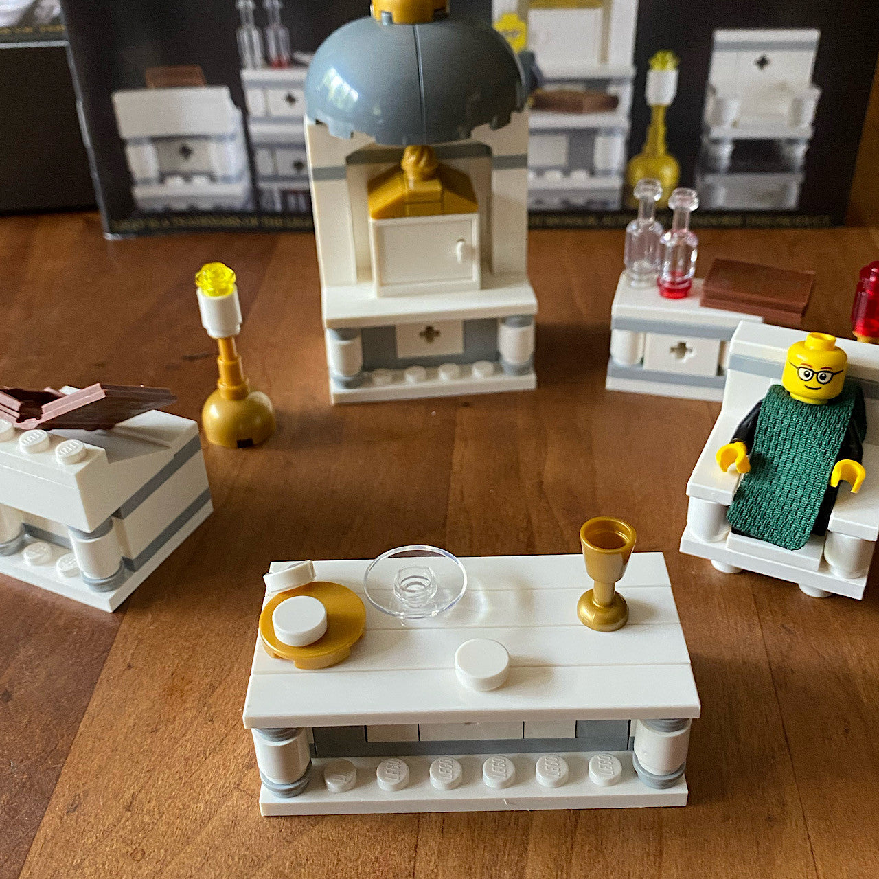 Father Leopold  Mass  Lego Set
