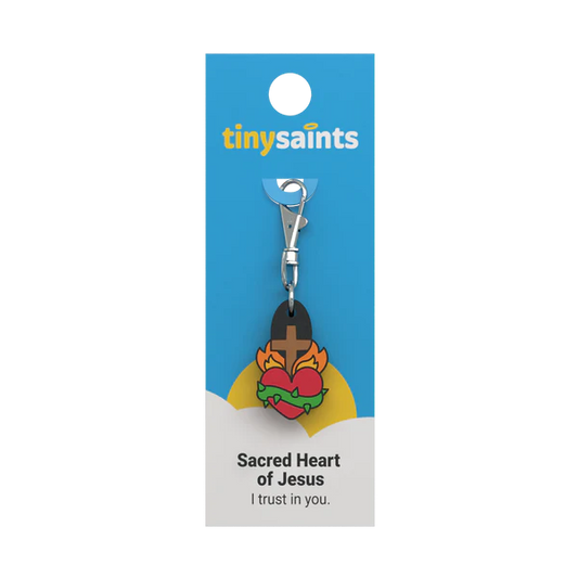 Tiny Saints Charm Sacred Heart of Jesus
