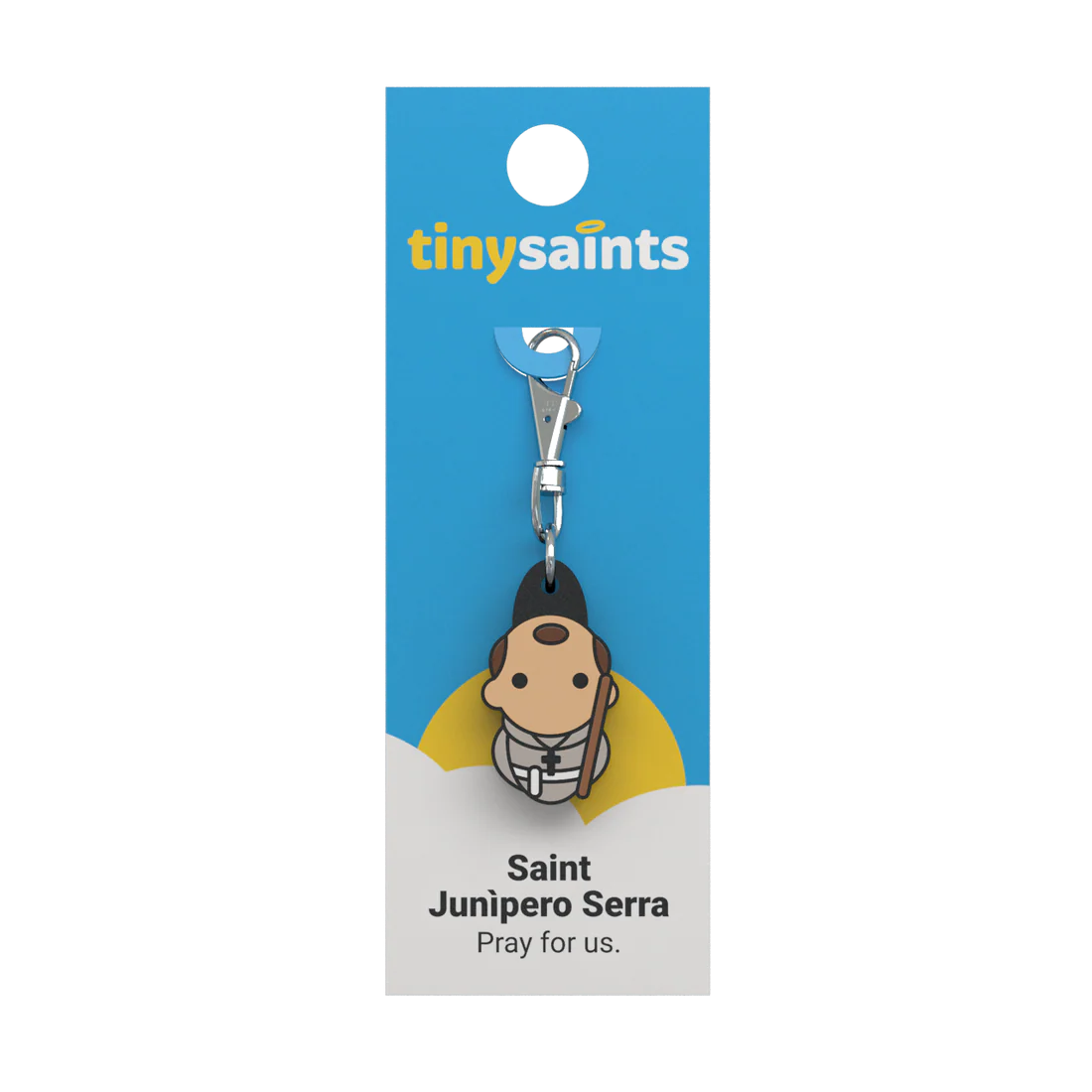 Tiny Saints Charm Saint Junipero Serra
