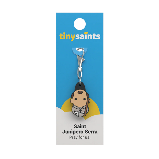 Tiny Saints Charm Saint Junipero Serra