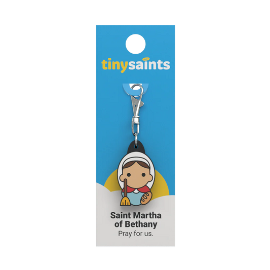 Tiny Saints Charm Saint Martha of Bethany