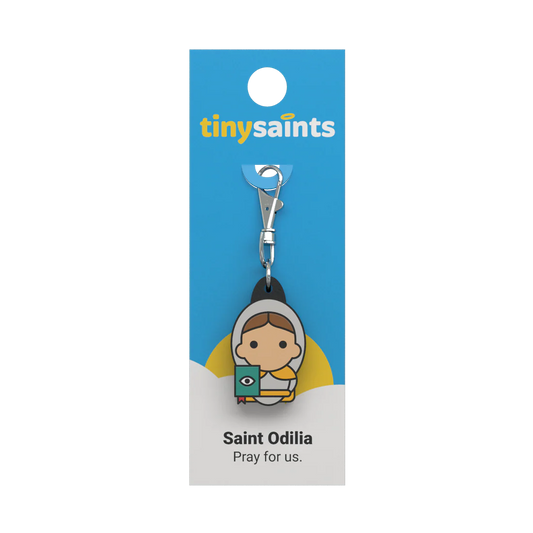 Tiny Saints Charm Saint Odilia