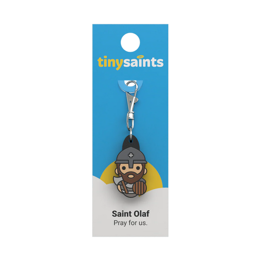 Tiny Saints Charm Saint Olaf