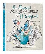 Illustrated Words of Jesus for Women, Adult Devotional Coloring Book