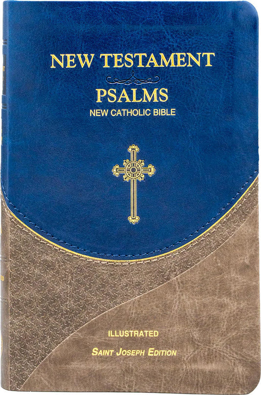 New Catholic Bible New Testament Blue
