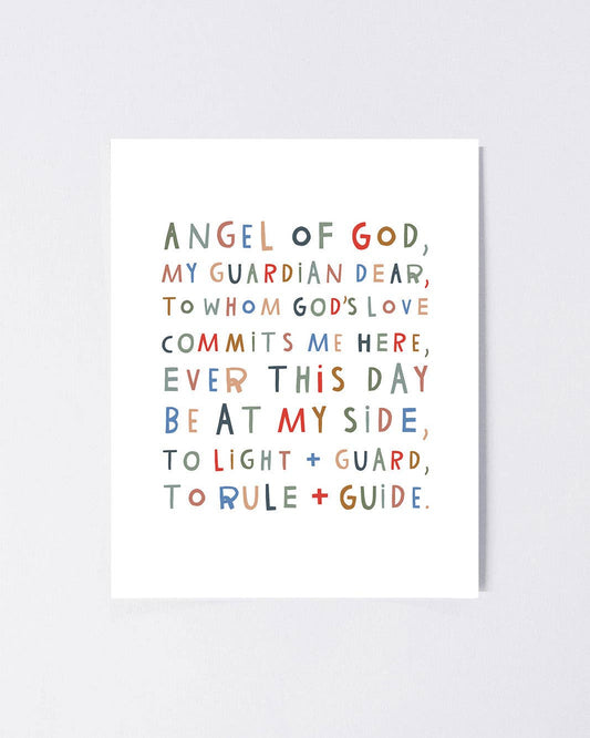 Guardian Angel Print 8x10