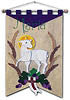 Deluxe First Communion Banner Kit - Lamb of God (Purple)