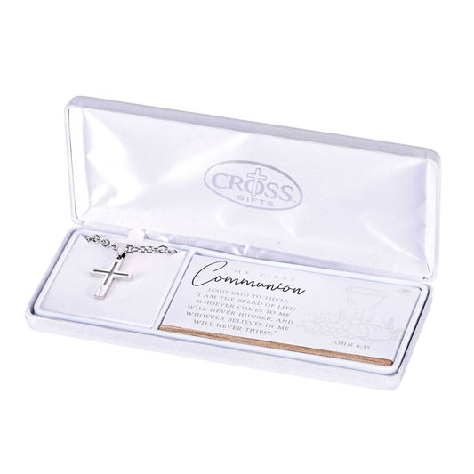 Necklace First Communion Box Cross