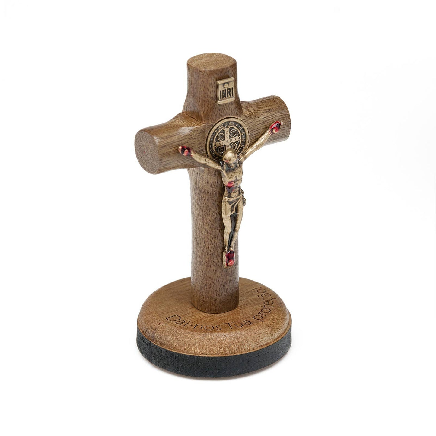 St Benedict Wooden Car Cross
