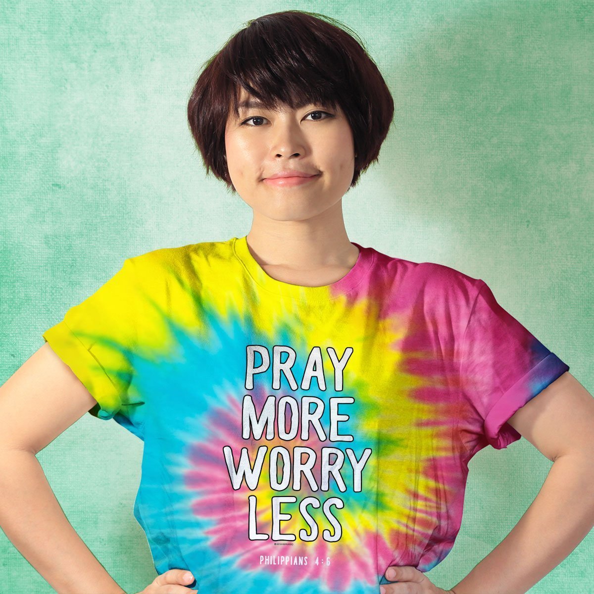 Pray More Worry Less T-Shirt