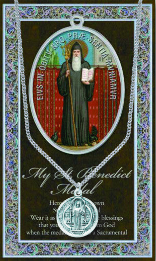 St. Benedict Pewter Medal