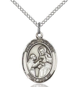 St. John of God Oval Medal