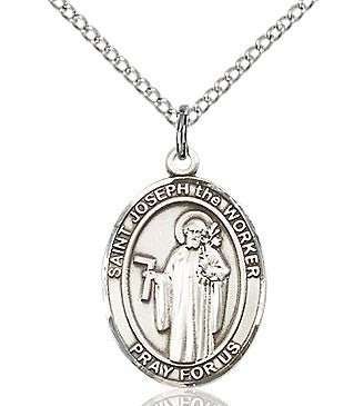 St. Joseph the Worker Oval Medal