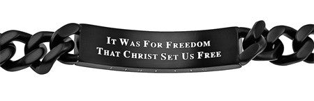 Black Neo Bracelet "Freedom"