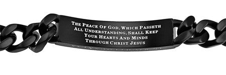 Black Neo Bracelet "Guarded"