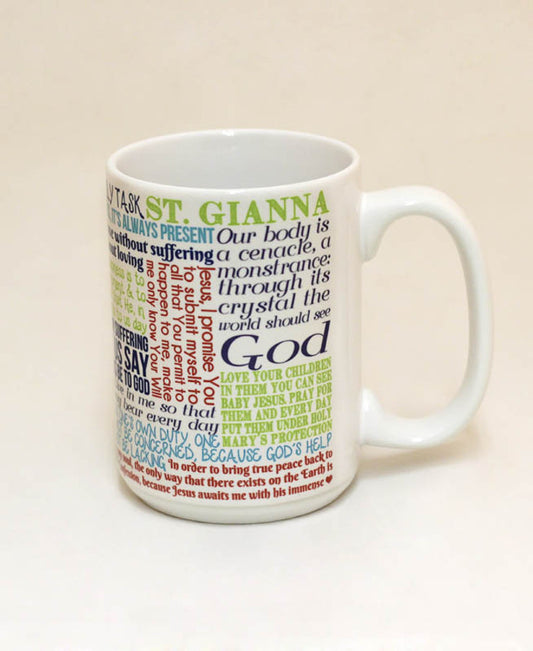Saint Gianna Quote Mug