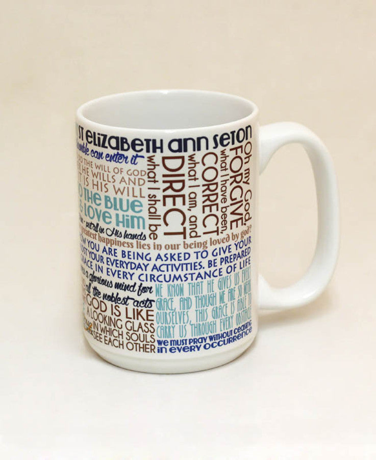 Saint Elizabeth Ann Seton Quote Mug