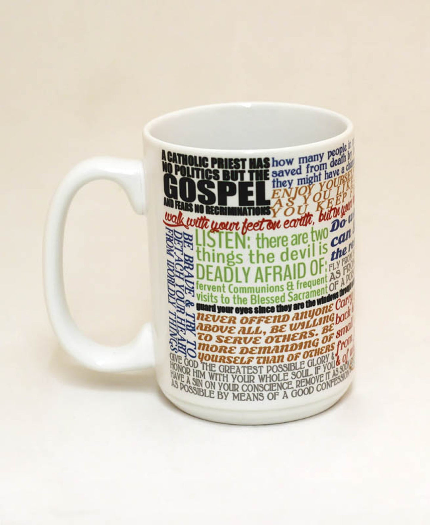 Saint John Bosco Quote Mug