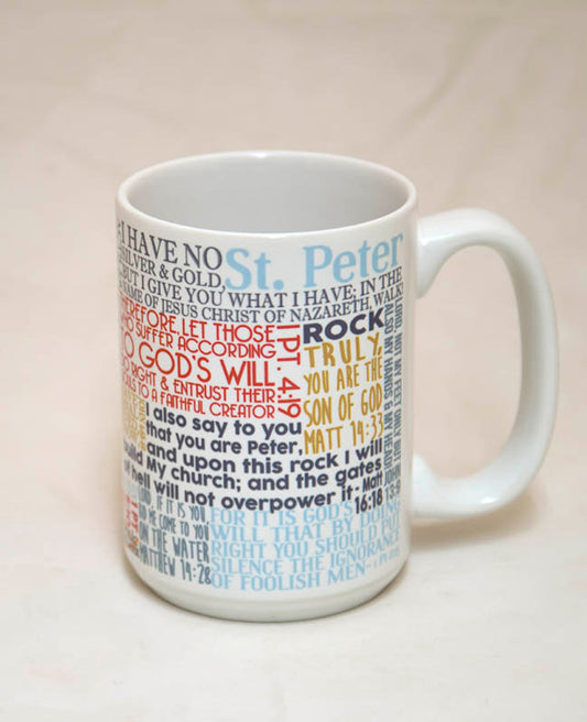 Saint Peter Quote Mug