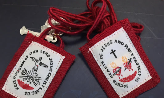 Red Passion Scapular