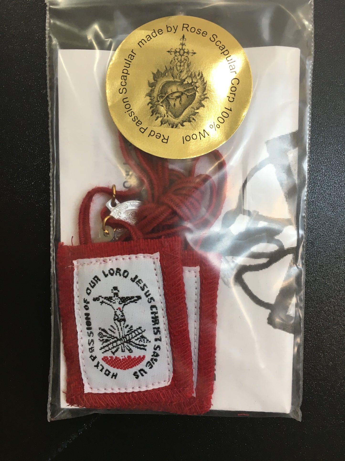 Red Passion Scapular
