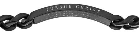 Black Sport Bracelet "Man of God"