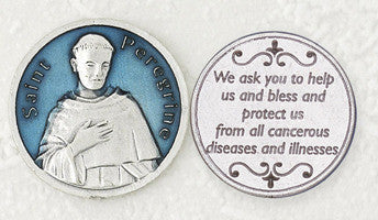 St. Peregrine Pocket Token