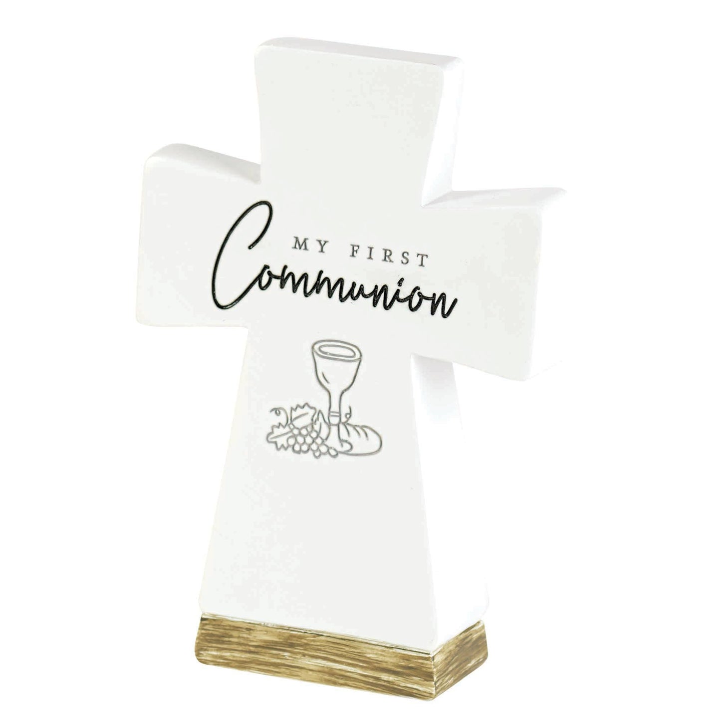 My First Communion Resin Tabletop Cross