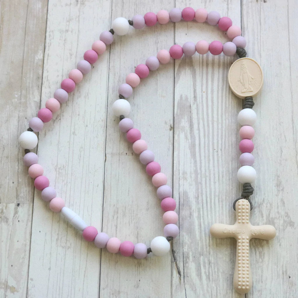Little Flower Chewslife Silicone Rosary